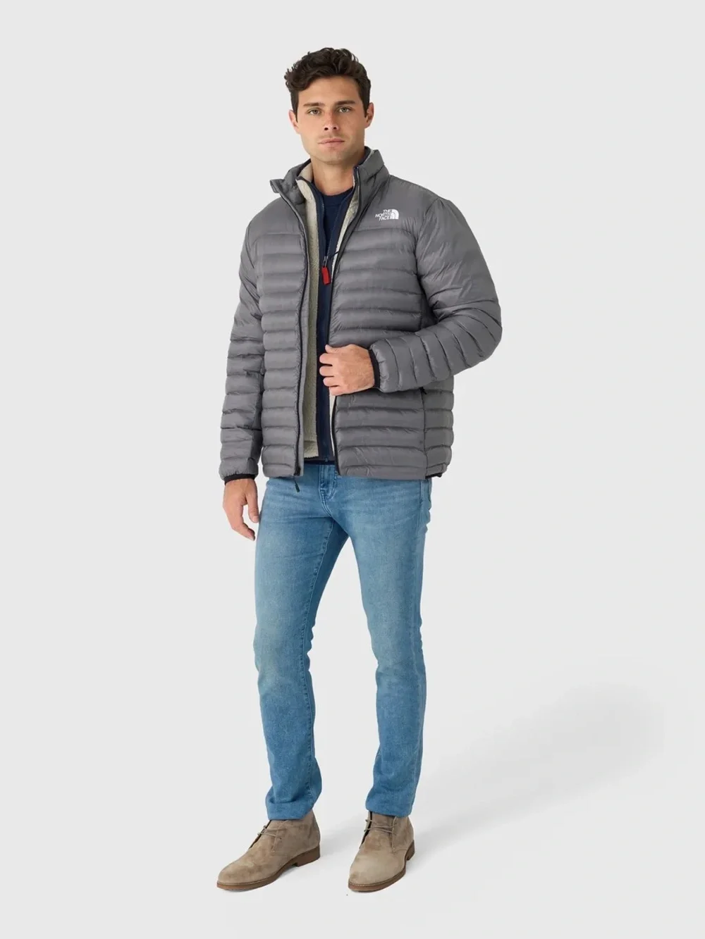 NWT The North Face Men's Terra Peak Jacket in Smoked Pearl